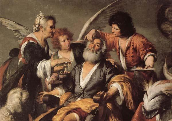 The Healing of Tobit, Bernardo Strozzi